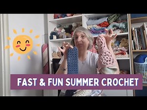 11 Quick & Easy Summer Crochet Projects You Can Make in Under 2 Hours!