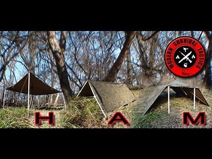 PVC Pipe Shelter Building / HAM FRAME DEMO