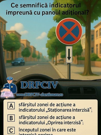 Ce înseamnă indicatorul cu panou adițional? Explicație clară