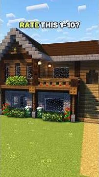 Minecraft Spruce House Tutorial #minecrafttutorial #minecrafthomeideas #minecraft