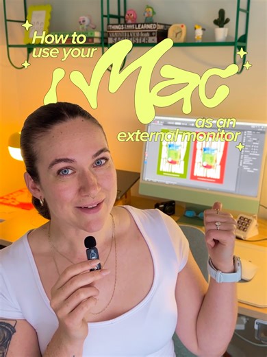 How to Use iMac as a Wireless External Monitor for MacBook