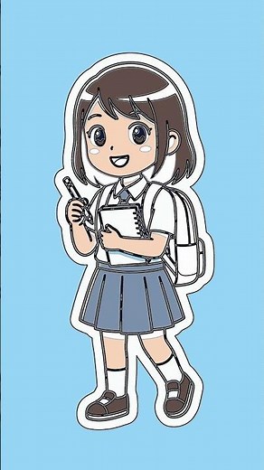 Easy Chibi Girl Drawing Tutorial with Chillify