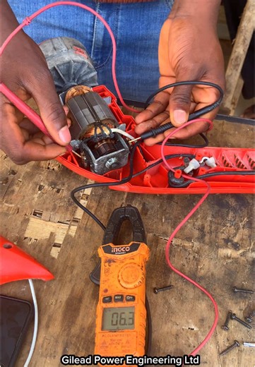 Electric Grass Cutting Machine Repair Process