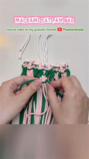 Macrame phone bag | Macrame phone bag #shorts #macrame #bagtutorial #macramebag #phonebag