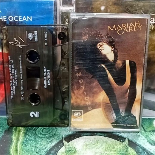 Mariah Carey Emotions (1991, Columbia Records) Original Kaset Cassette Tape