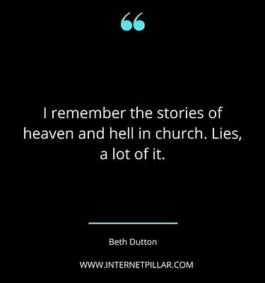 63 Beth Dutton Quotes from Yellowstone that are Fierce