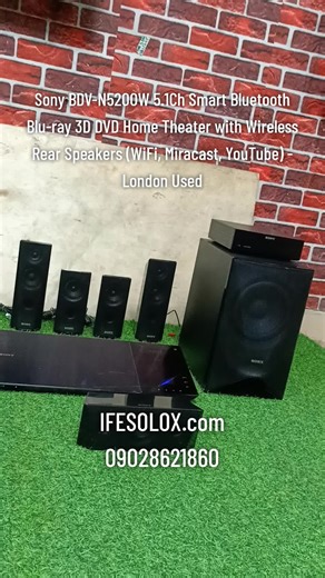 Sony BDV-N5200W 5.1Ch Blu-ray Home Theater System
