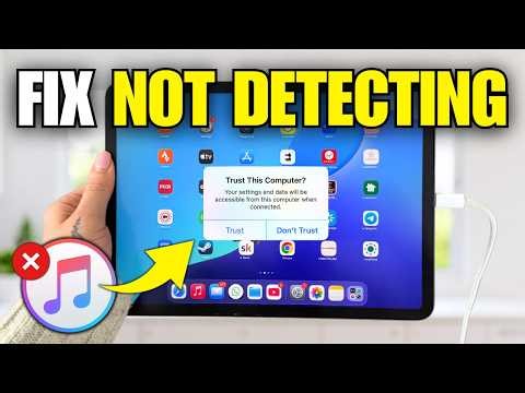 How To Fix iTunes Not Detecting iPad (Full Guide)