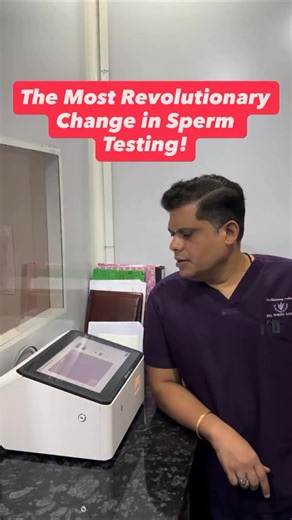 DrChinmay Pataki | Isha Women’s Hospital, Dombivli on Instagram: "One of the most revolutionary advancements in sperm testing is here — the AI-based Computer Assisted Semen Analysis system. This machine not only tells us the sperm count but also evaluates sperm quality through the DNA Fragmentation Index (DFI). Even men with normal sperm counts can have poor sperm quality due to age, stress, smoking, drinking, or lifestyle factors. DFI testing helps us accurately identify hidden sperm quality is
