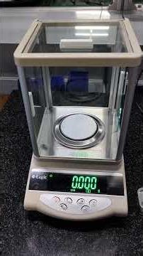 EAGLE EHP LC Series - 1 mg Series - Precision Scale - Linearity Demo Video