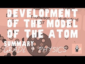 Development of the model of the atom - GCSE Physics - summary
