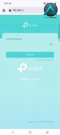 TP-Link Router Login #tplink #aritsolution #shortsviral #shorts #tech