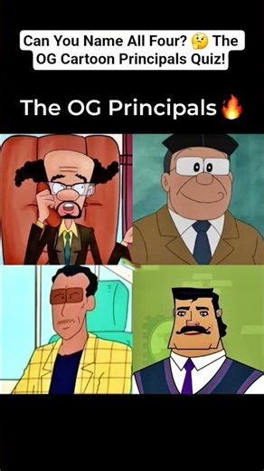 The OG Principals That Defined Our Childhood! #aura #power #principal #shortsfeed #trending #cartoon