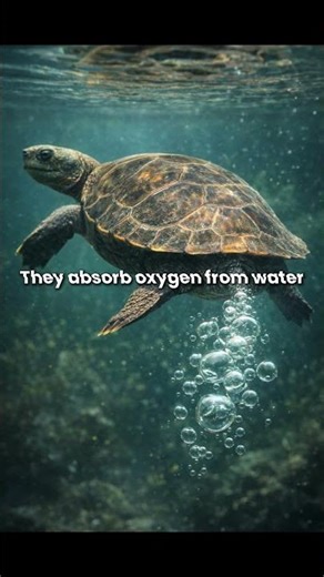 This Turtle Breathes Through Its Butt