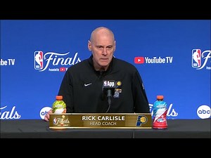 Rick Carlisle's FULL Post Game Interview after NBA Finals Game 3 VICTORY vs. Oklahoma City Thunder