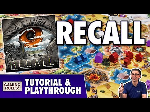 Recall - Tutorial, Playthrough, & Review