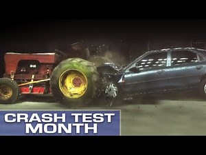 Crash Test Month: Hitting A Tractor