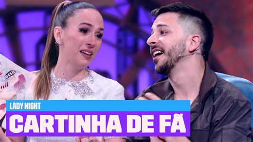 Que momento fofo! 🥰 A Tatá Werneck leu uma carta que ela mesma escreveu para o Junior quando ela era criança. Quem mais amou? Assista ao #LadyNight de segunda a sexta, às 22h30, no Multishow e Globoplay! | Multishow