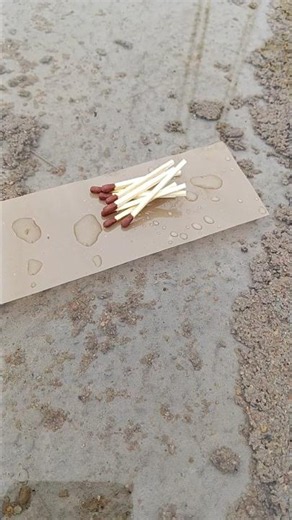 Machis tape pani mai 😃 || kaise hoga pani mai aag