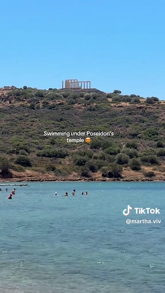 Exploring Sounio Beach Near Athens