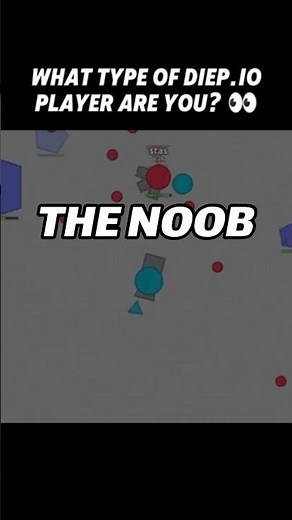 3 Types of Players in Diep.io 😜 pt 2 #diep #diepio #shorts #memes