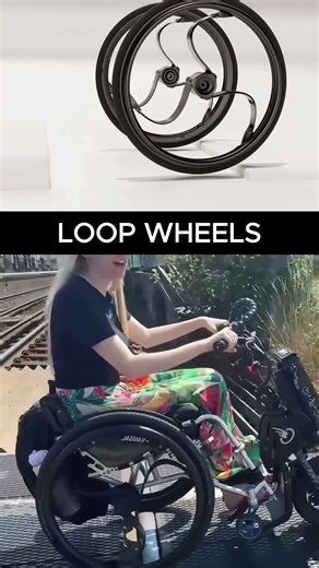 Shock Absorbing LOOP WHEELS #shorts