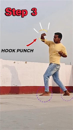 Elbow + Hook Punch Tutorial | Step by step Guide Self-Defence ( Safe Training)#shorts #selfdefense
