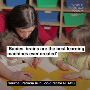 109K views · 1.2K reactions | It’s amazing your baby’s ability to learn! 邏 by World Economic Forum | Kinedu | Facebook