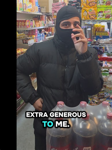 Generous customer acts of kindness in retail