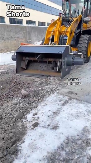 Fast Concrete Mixing Tool – Easy & Time Saving! #machine #construction #lifehacks