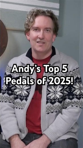 Andy's Top 5 Pedals of 2025! 👀 #pedalboard #guitarist #foundonreverb