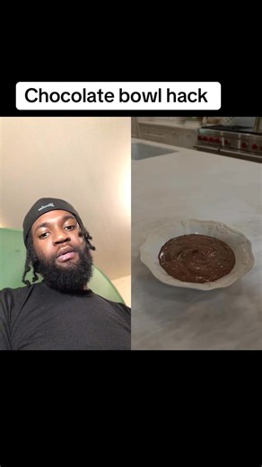 2.9K views · 53 reactions | How to make a chocolate bowl #lifehacks | Jeffrey Franklen Thomas | Facebook