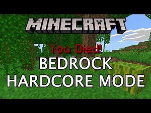 Minecraft: How to enable Hardcore Mode in Bedrock!