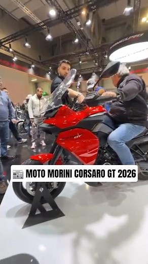 Moto Morini Corsaro GT 2026🔥 the new crossover ready to challenge the big names!