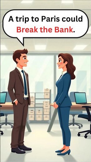 English Idiom: Break the Bank 💰 | Meaning & Easy Example #Shorts #viral #idioms