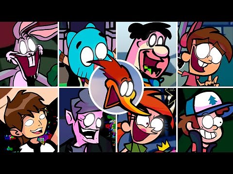 New Pibby Mod - Glitched Legends V2 (Ben/Tom/Fred) - Friday Night Funkin Part 1 (FNF Mod)