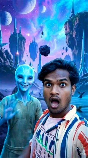 👽 My Alien Friend Took Me to His World! #AlienFriend #AlienWo #SciFiVlog #YouTubeVlog #Trending Vlog