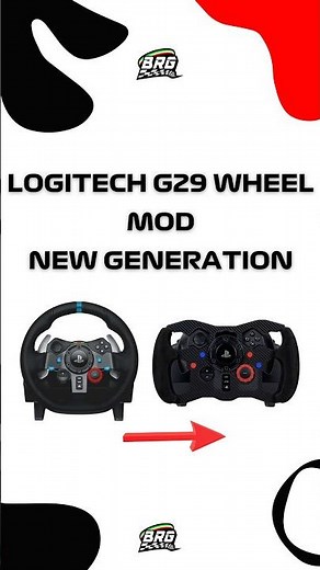 Logitech G29/G923 Wheel Mod New Generation