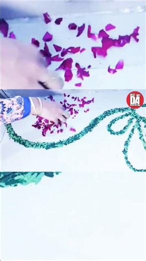 Diwali Decoration / Diwali Light Rangoli Decoration / Diwali Decoration Ideas At Home