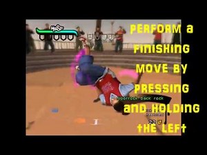 how to do a finishing move(bboy the game)