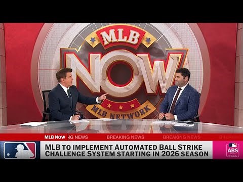 MLB Network Analysts break down the Automated Ball Strike Challenge System during MLB Now