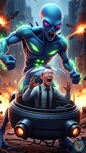 O Alienígena Fica Forte e se Vinga dos Sequestradores Humanos!