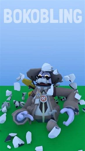 Ore Breaking Simulator! #yeep #blender