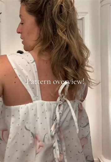 Barcelona Baby Doll Dress: Beginner Sewing Pattern Design