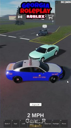 When you steal a candy bar in Georgia Roleplay (Roblox)