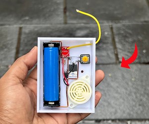 Invisible Touch Alarm System for Doors