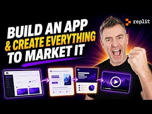I Built an App AND All Its Marketing With Just AI (Replit)