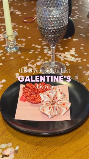 invisibobble on Instagram: "This is your sign to host Galentine’s this year 💕 Cute hair, good vibes & invisibobble moments 🫰🏻 #invisibobble #galentinesparty #hairaccesories"