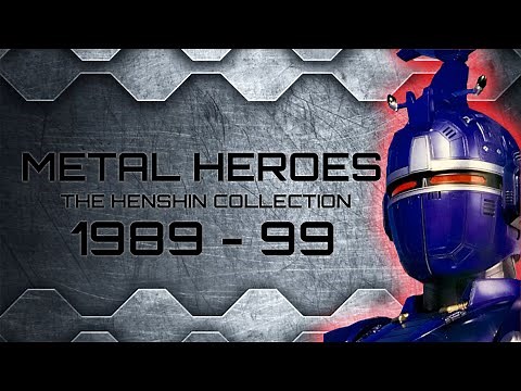 METAL HEROES THE HENSHIN COLLECTION (1989 - 99) (HD)