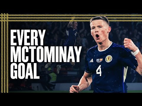 EVERY Scott McTominay Qualification Goal | Men's Player of the Year 2023 | Scotland National Team